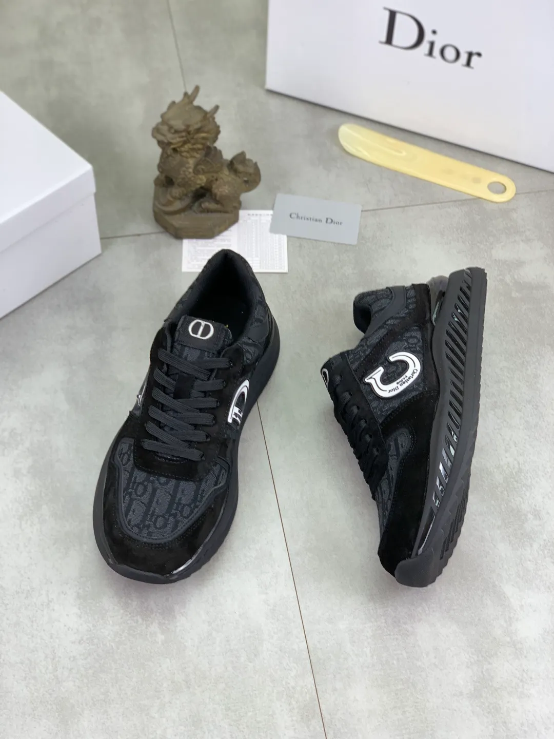 Men's Men's Shoes💰P440💰[New Style]🆘[Dior] 2025 Dior Original Lace-up Low-top Men's Shoes Classic casual shoes 🔥This model is the official classic model, with high quality and made by famous original designers. It is made of high-quality cowhide with original materials➕comfortable and breathable mesh lining➕pigskin insole. The perfect last shape and generous and fashionable design have attracted many consumers and are suitable for drivers to drive🚗. What you want is the highest quality in the market. Color: multi-color. Code number: 38--44 (45 customized)